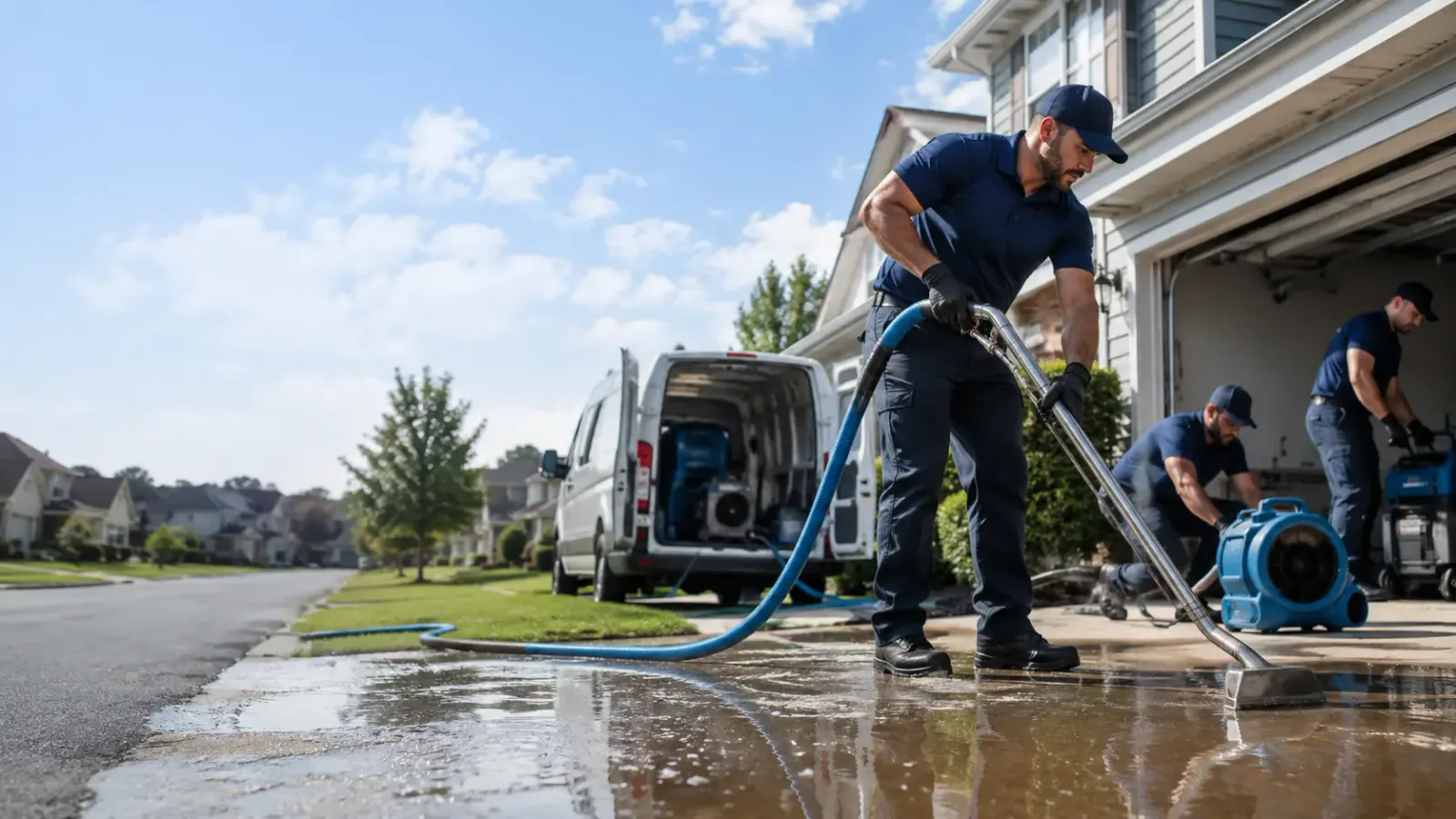 Flood Damage Restoration in Mcguffey, OH